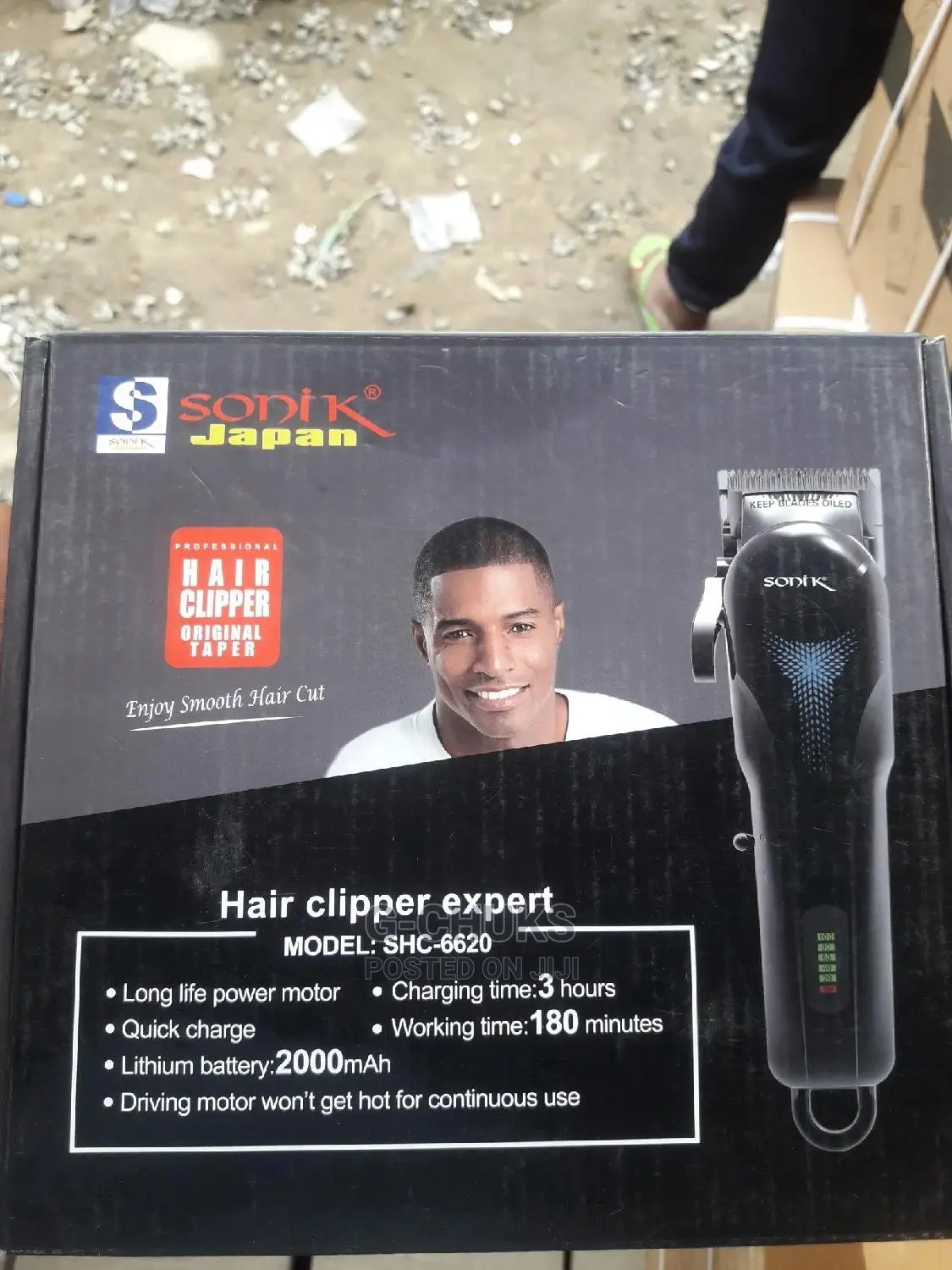 Sonik Rechargeable Clipper