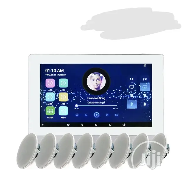 Smart Home 8 Channels Wifi Android Ceiling Speaker Amplifier