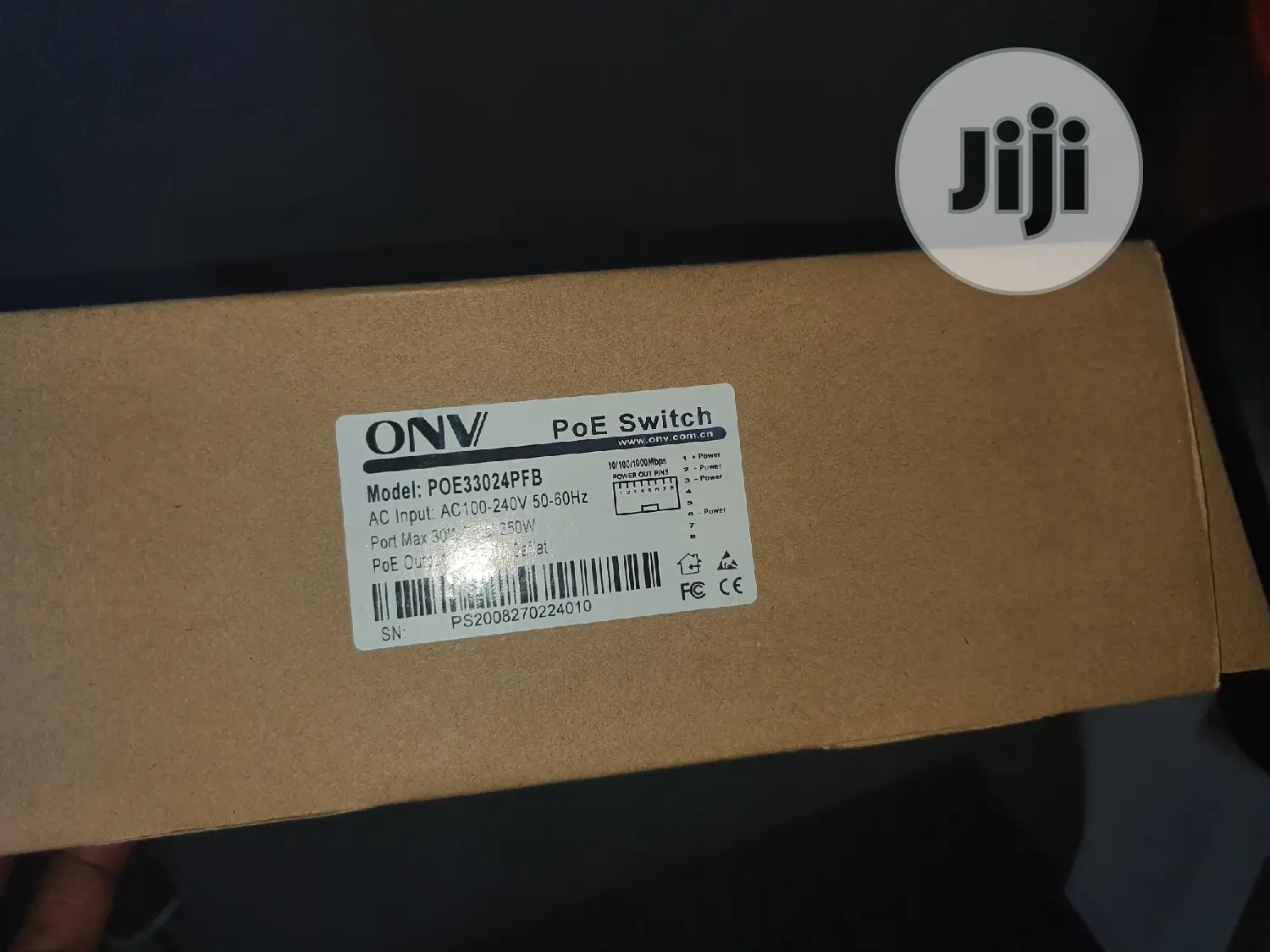 Onv 24port Poe Gigabit Switch
