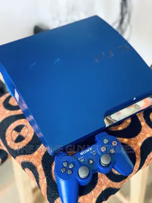 Royal Blue Slim Ps3 With 10games