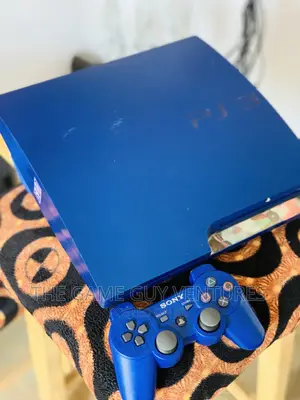 Royal Blue Slim Ps3 With 10games