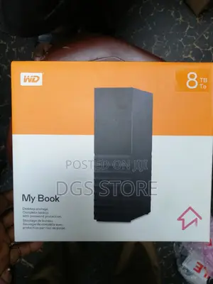 WD My Book 8TB Hard Drive