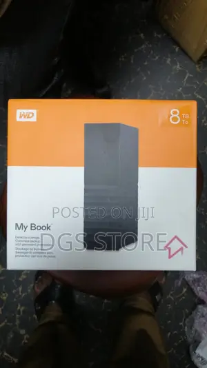 WD My Book 8TB Hard Drive