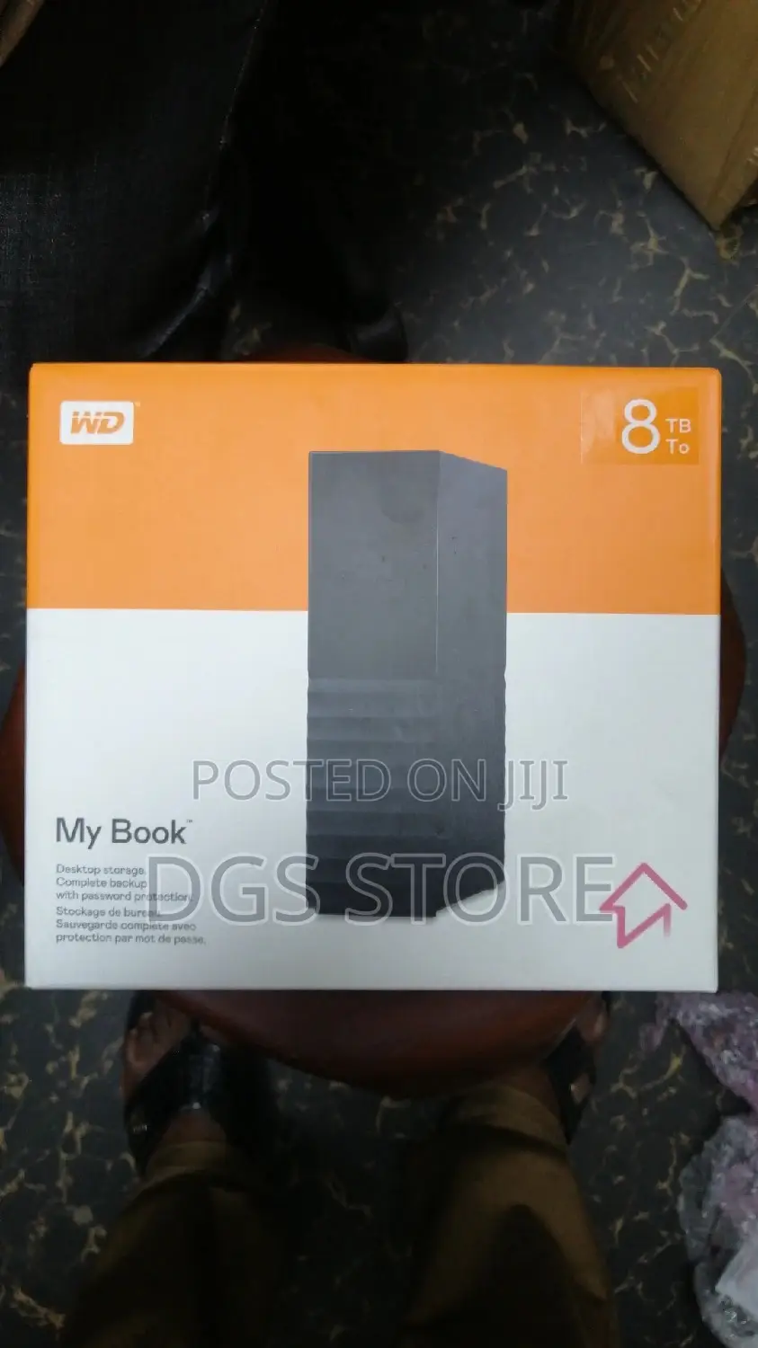 WD My Book 8TB Hard Drive