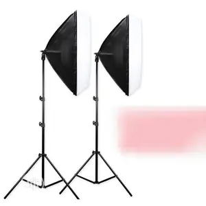 2pcs Soft Box Lighting Kit/Camera Light Box+Tall Light Stand