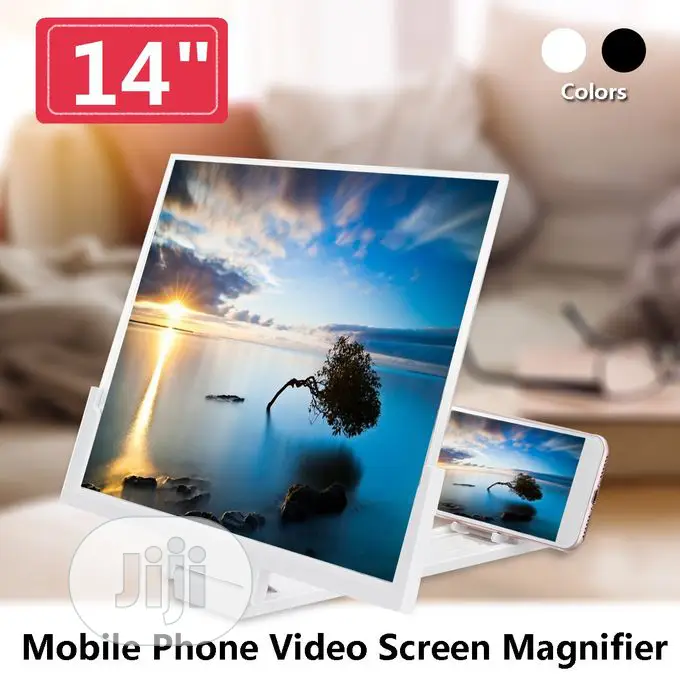 14'' Folding Mobile Phone 3D HD Screen Amplifier Stand