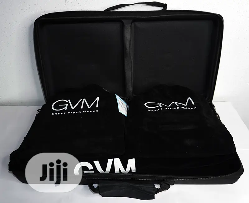GVM Bi-Color Led Studio Video 2-Panel Light Kit