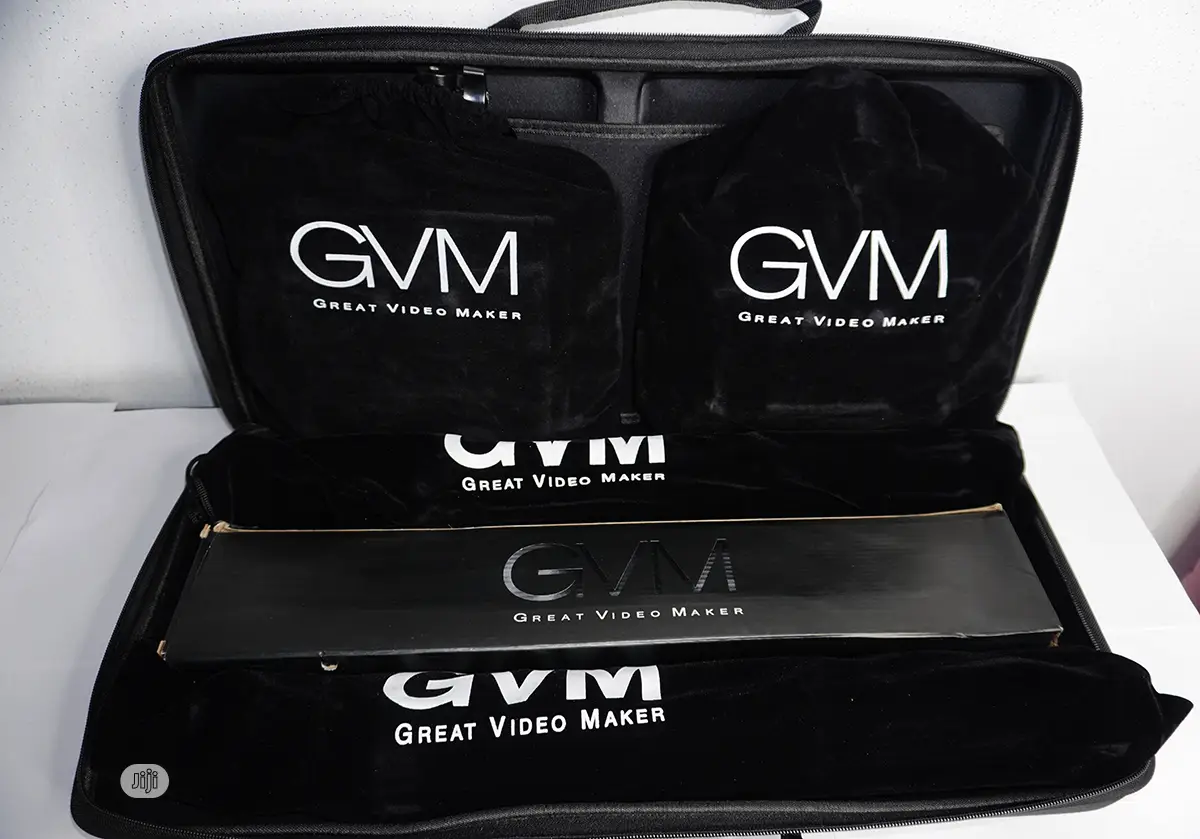 GVM Bi-Color Led Studio Video 2-Panel Light Kit