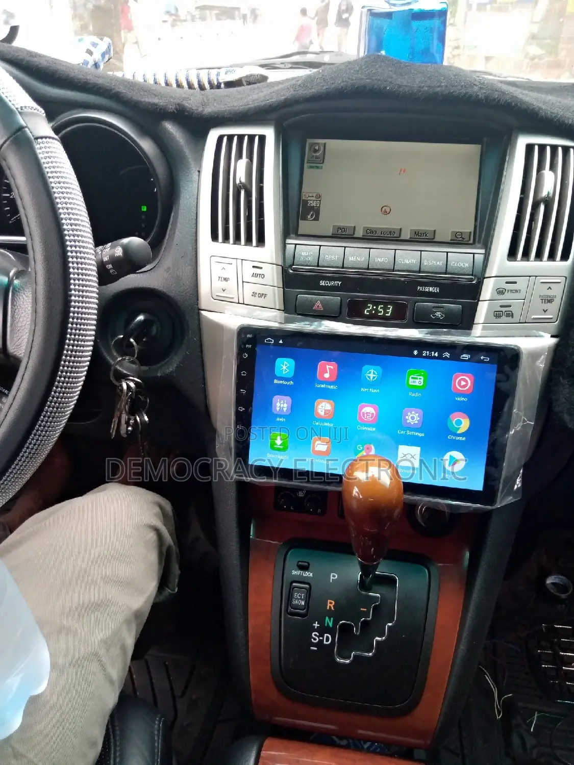 Rx 330/350 Lexus Android With GPS Navigation System (Map)