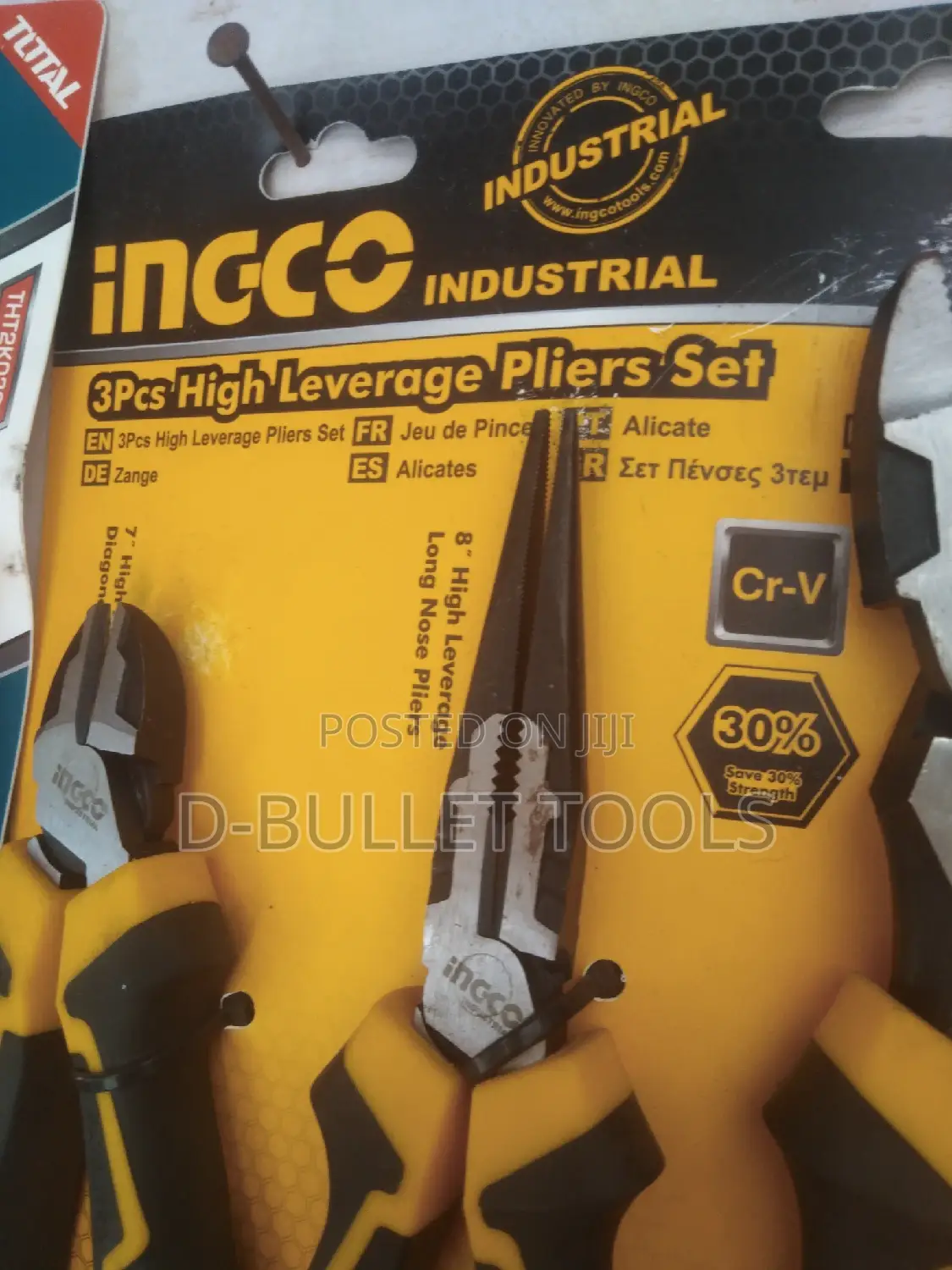 Original 3 Pics Ingco Plier