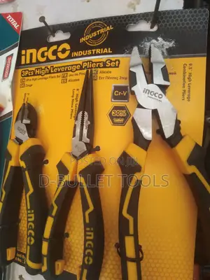 Original 3 Pics Ingco Plier