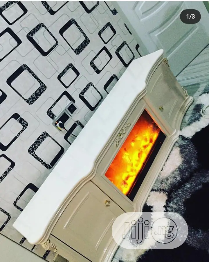 TV Set With Fire-Plate