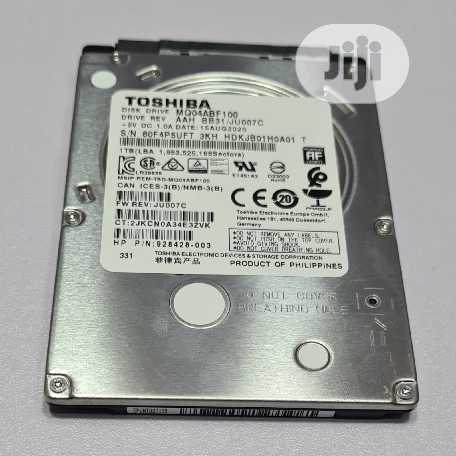 Toshiba 1tb HDD