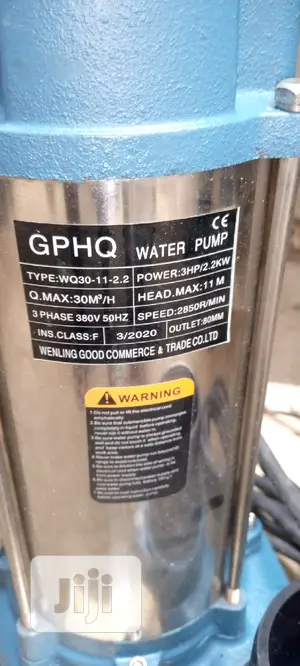 Submersible Water Pump Or Sewage Pump,2.2kw