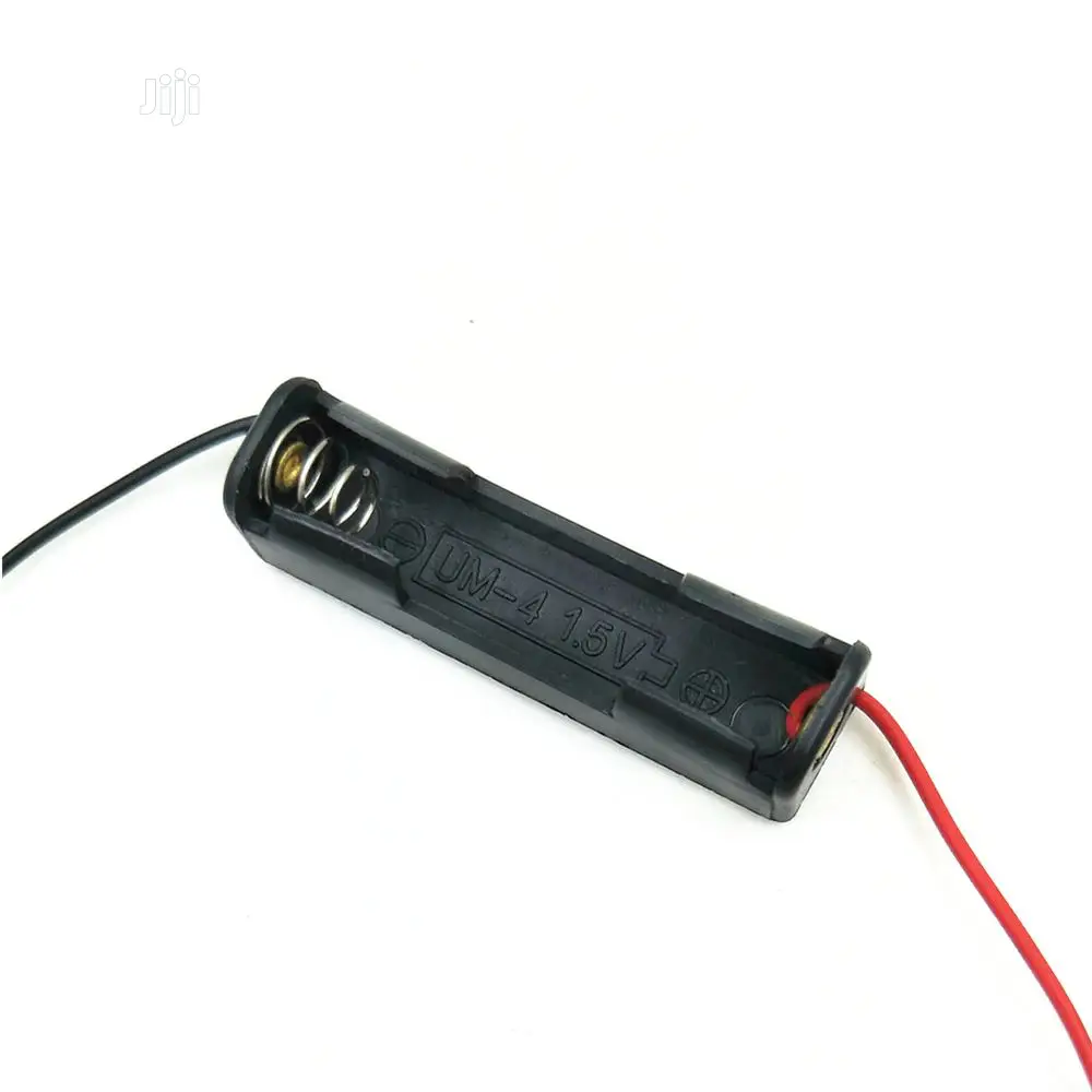 New Plastic 18650 Battery Case Holder Storage Box With Wire