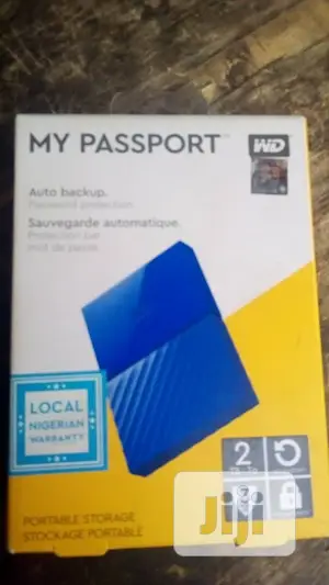 2tb External HDD Wd My Passport
