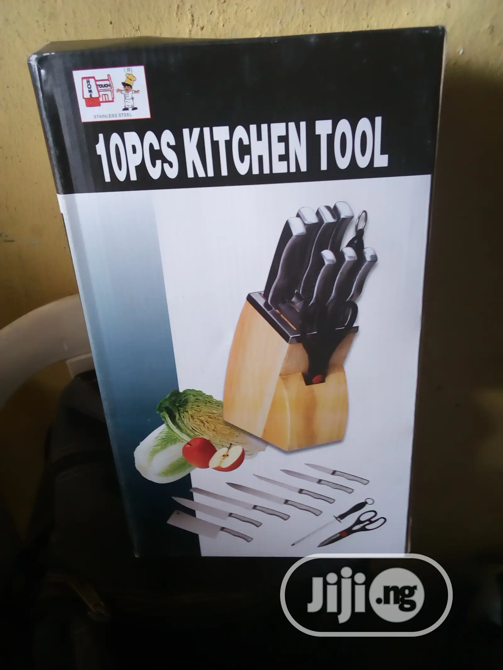 Master Chef Stainless Steel Knife Set - 10 Pieces