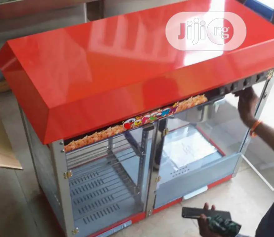 Popcorn Machine With Display Warmer