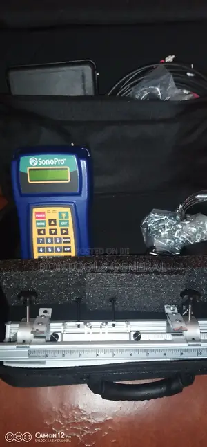 Sonopro Portable Transit Time Clamp-On Ultrasonic Flowmmeter
