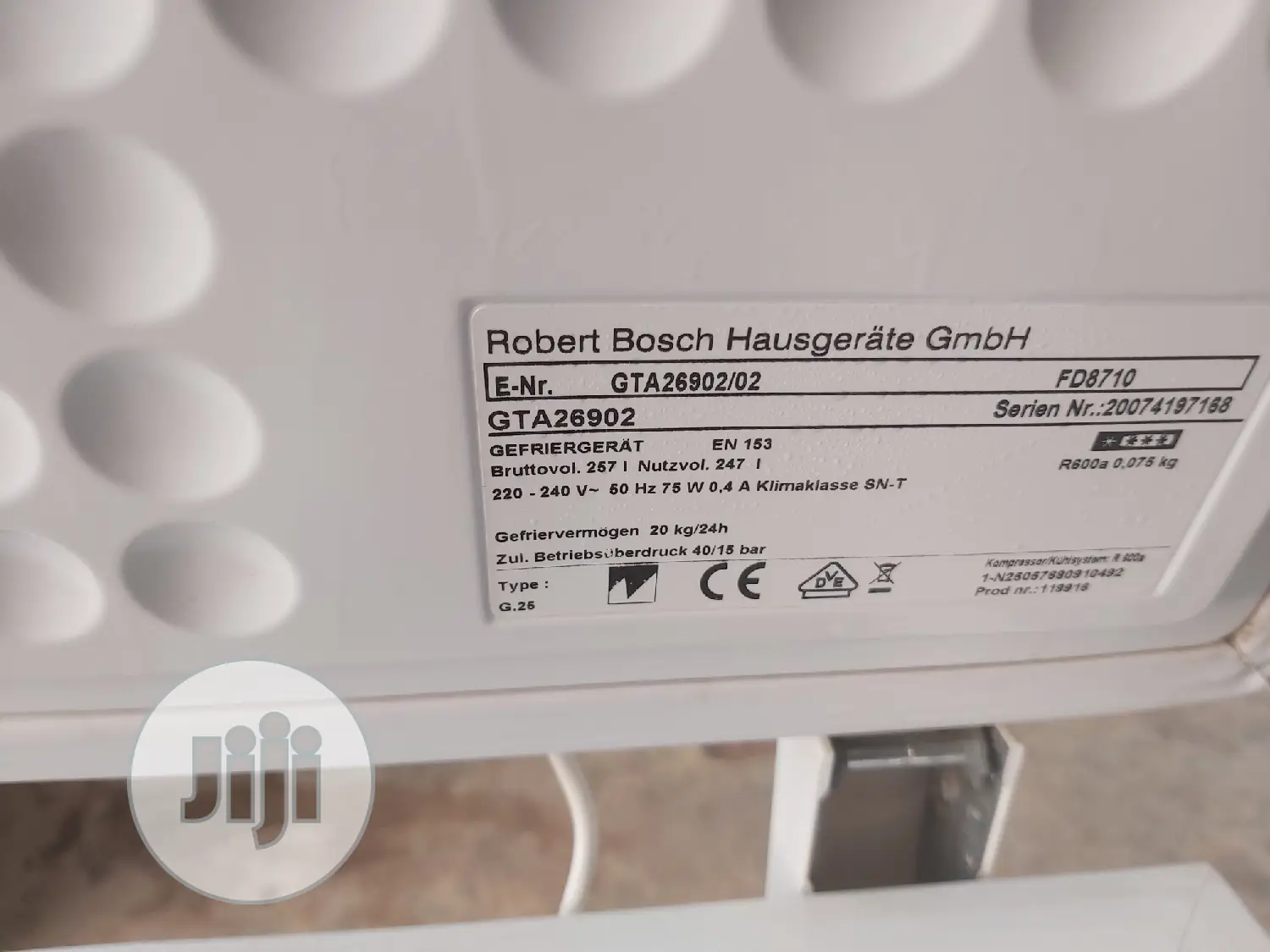 Siemens Chest Freezer 260l