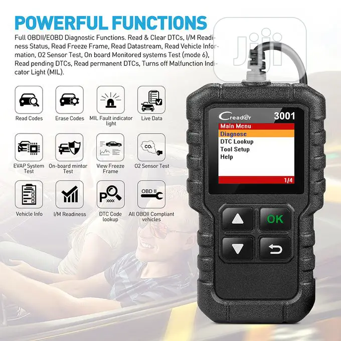 Launch Rugged Car Diagnostic Check Scanner