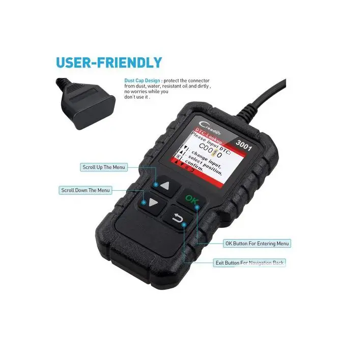 Launch Rugged Car Diagnostic Check Scanner