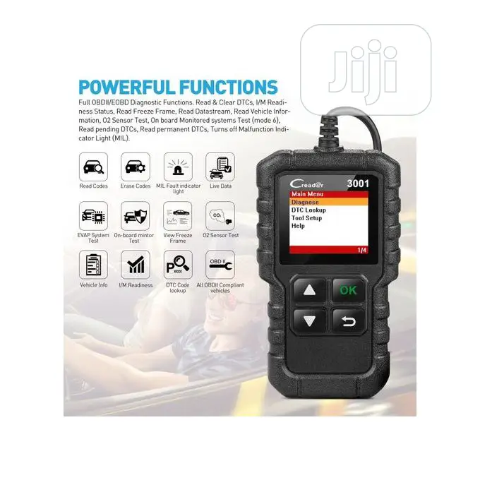 Launch Rugged Car Diagnostic Check Scanner