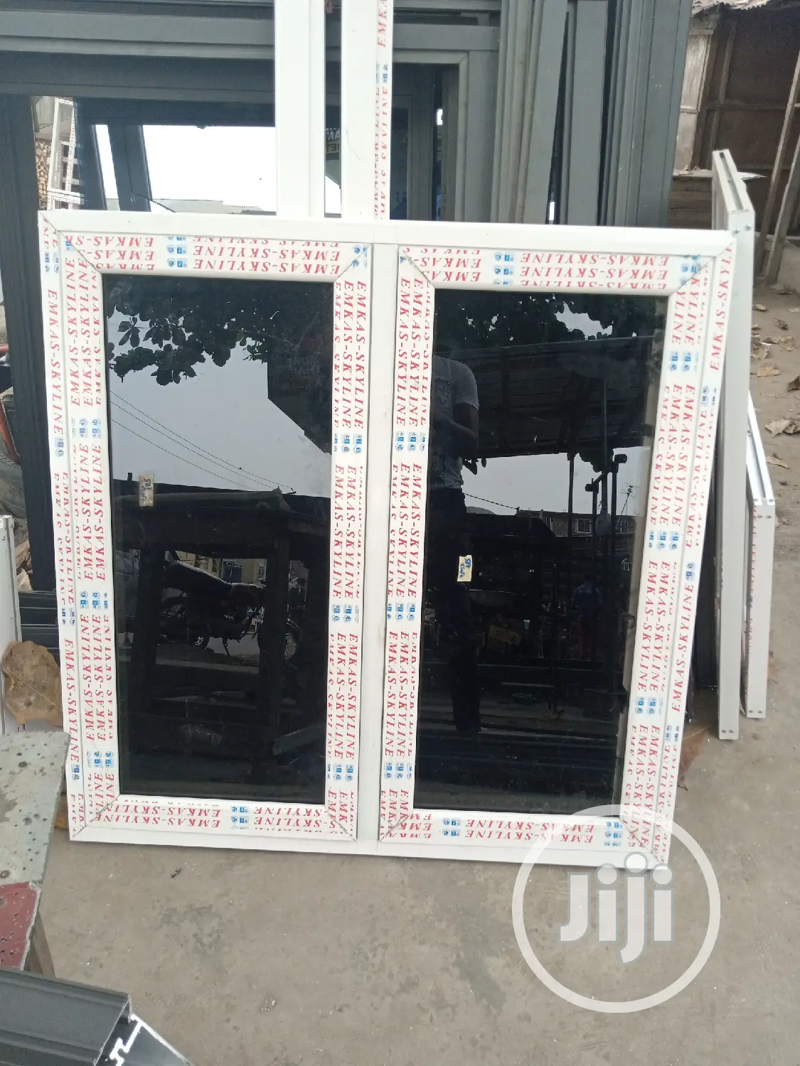 Aluminium Casement Window With Burglary and Net