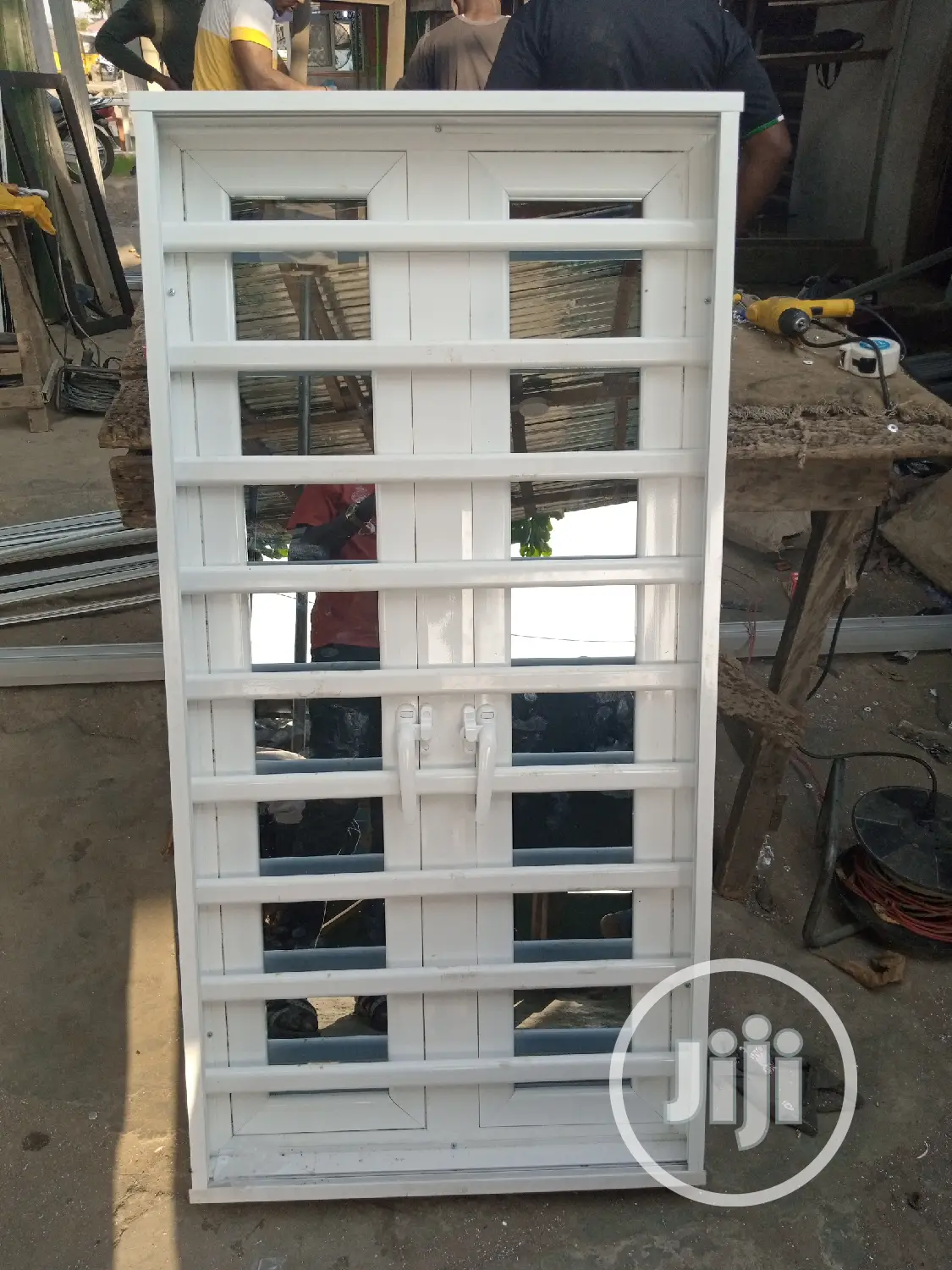 Aluminium Casement Window With Burglary and Net