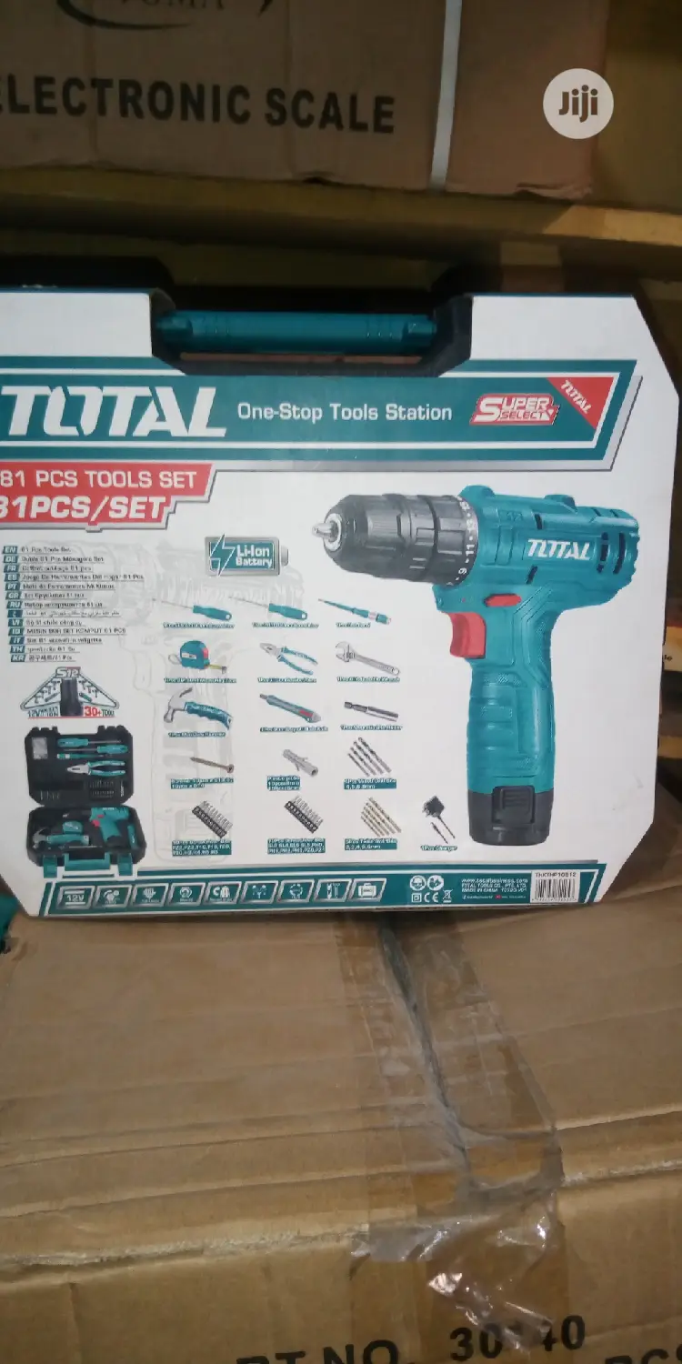 Total Set With Battery Drill