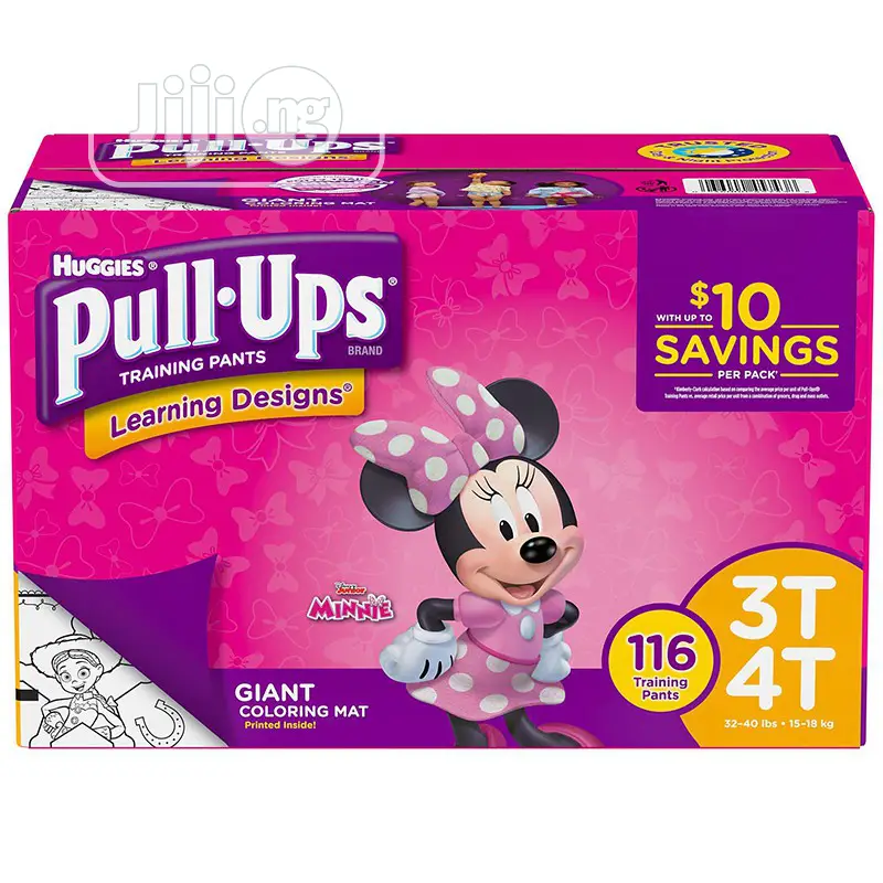 Huggies Pull Ups Traning Pants 3t-4t - 116 Count
