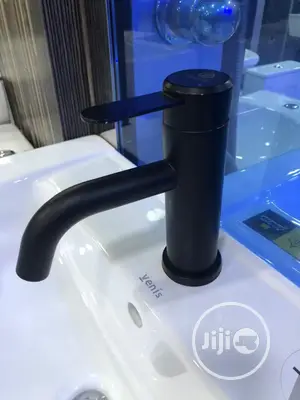 Heavy Gage Black Colour Hot and Cold Mixer Tap