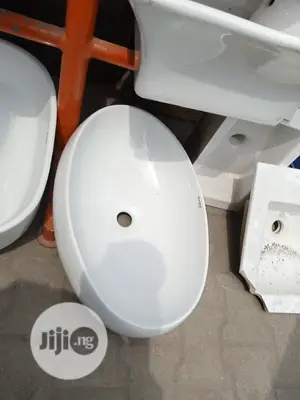 Egg Shape Cabinet Basin