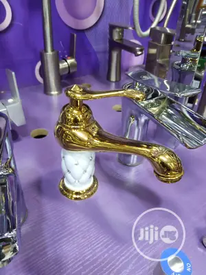 Hot And Cold Mixer Tap Gold