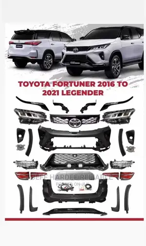 Toyota Fortuner 2016 to 2021 Model Kit