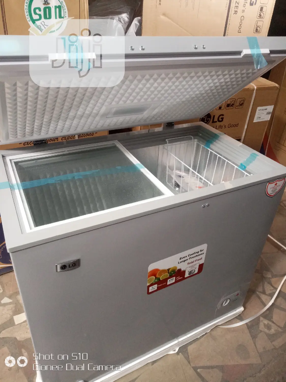 LG Chest Freezer Model FLG358D