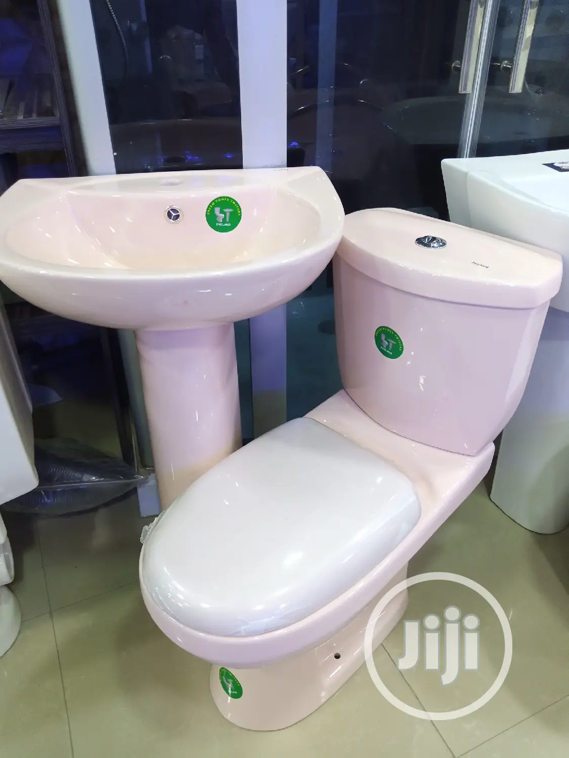 Pink England WC Set