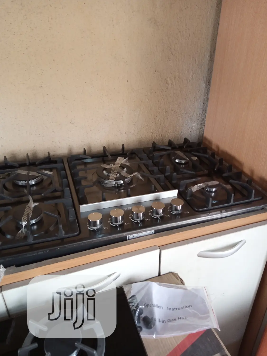 5 Burner Gas Only, Stainless Top