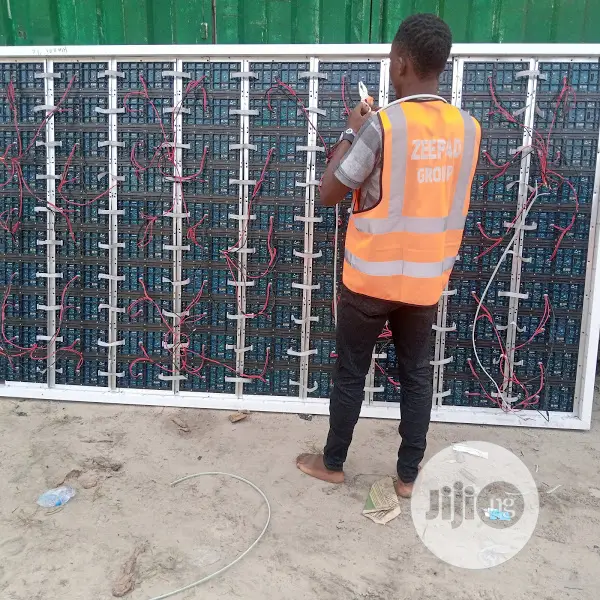 LED SCREEN Billboard Construction Nigeria