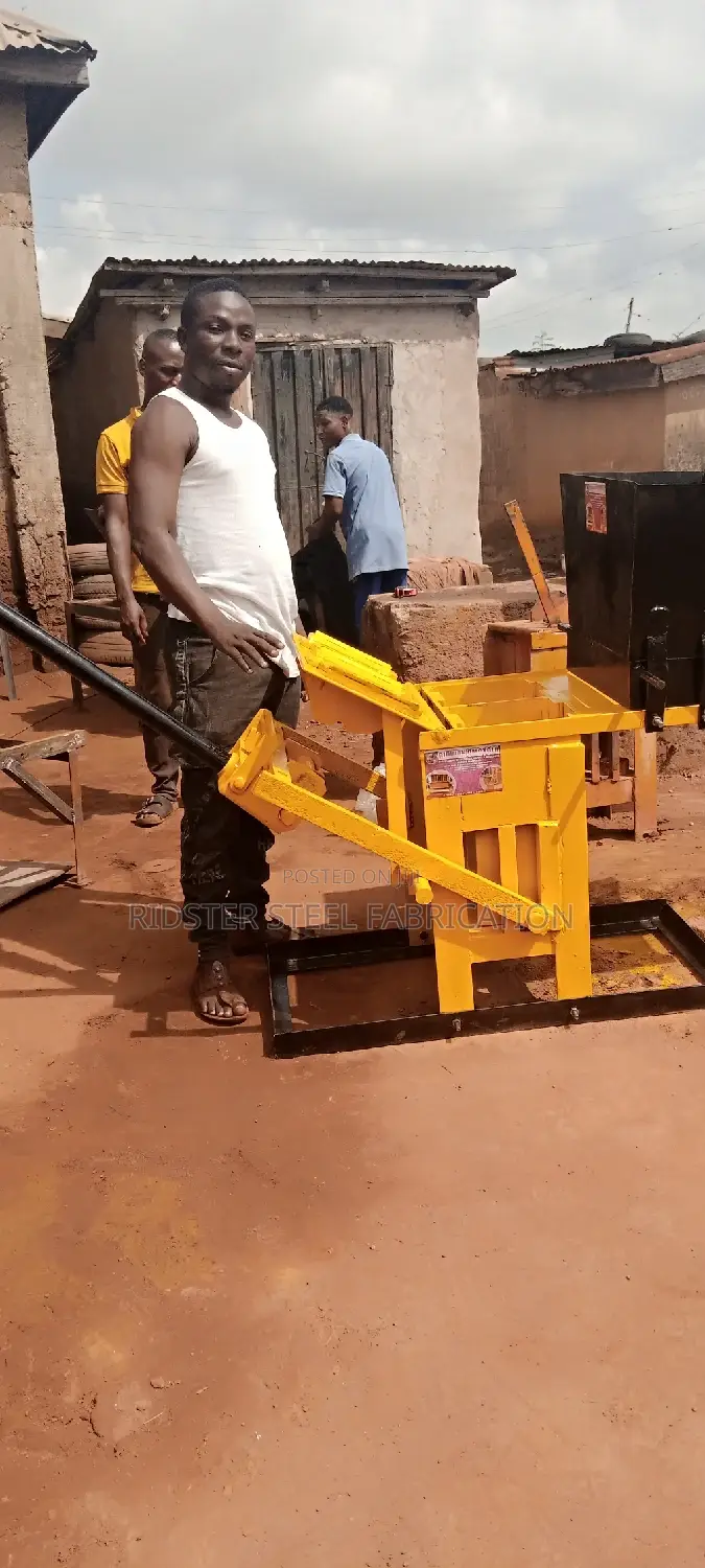 Hydraulic Bricks Machine Manual and Electric