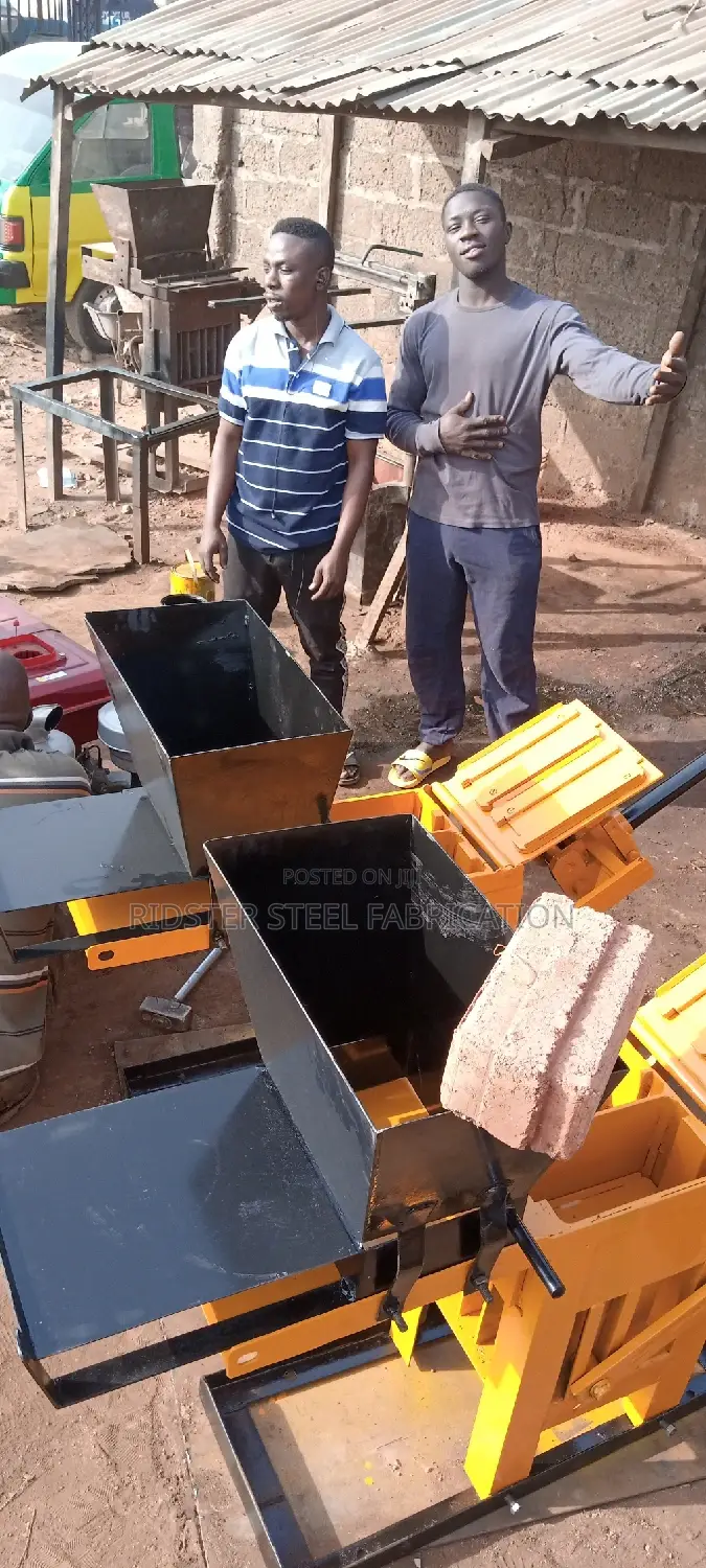 Hydraulic Bricks Machine Manual and Electric