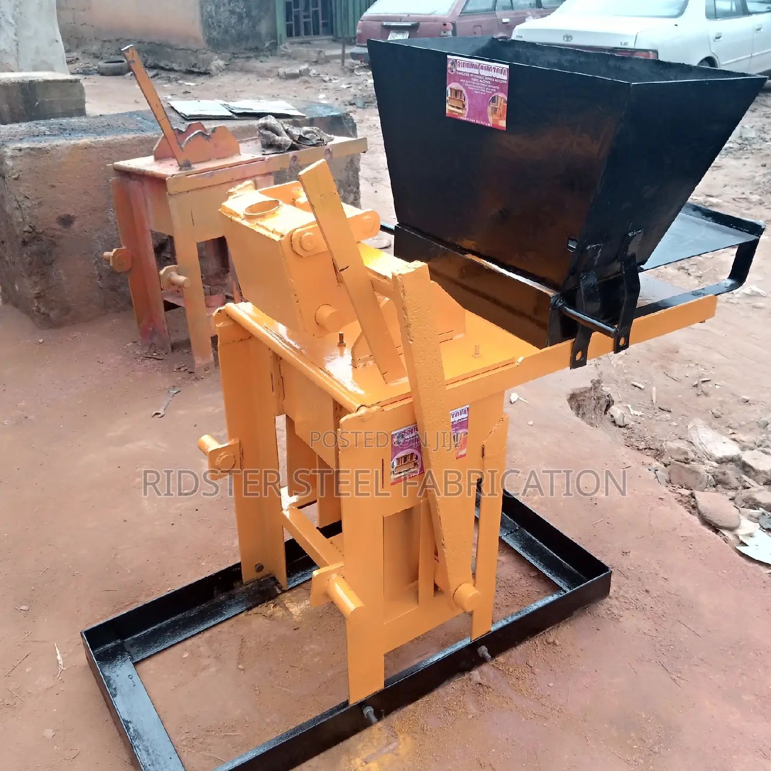 Hydraulic Bricks Machine Manual and Electric