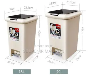 Plastic Pedal Bin ( All Size Available )