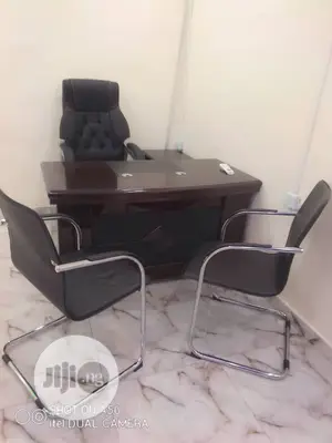 140cm Executive Table and Chair Set