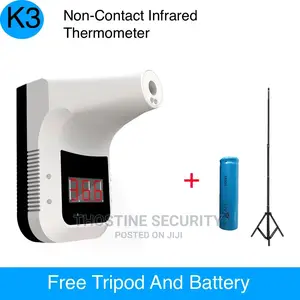 Wall Mounted Thermometer K3 + Stand + Battery