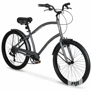 Hyper 26" Commute Men's Comfort Bike, Gray
