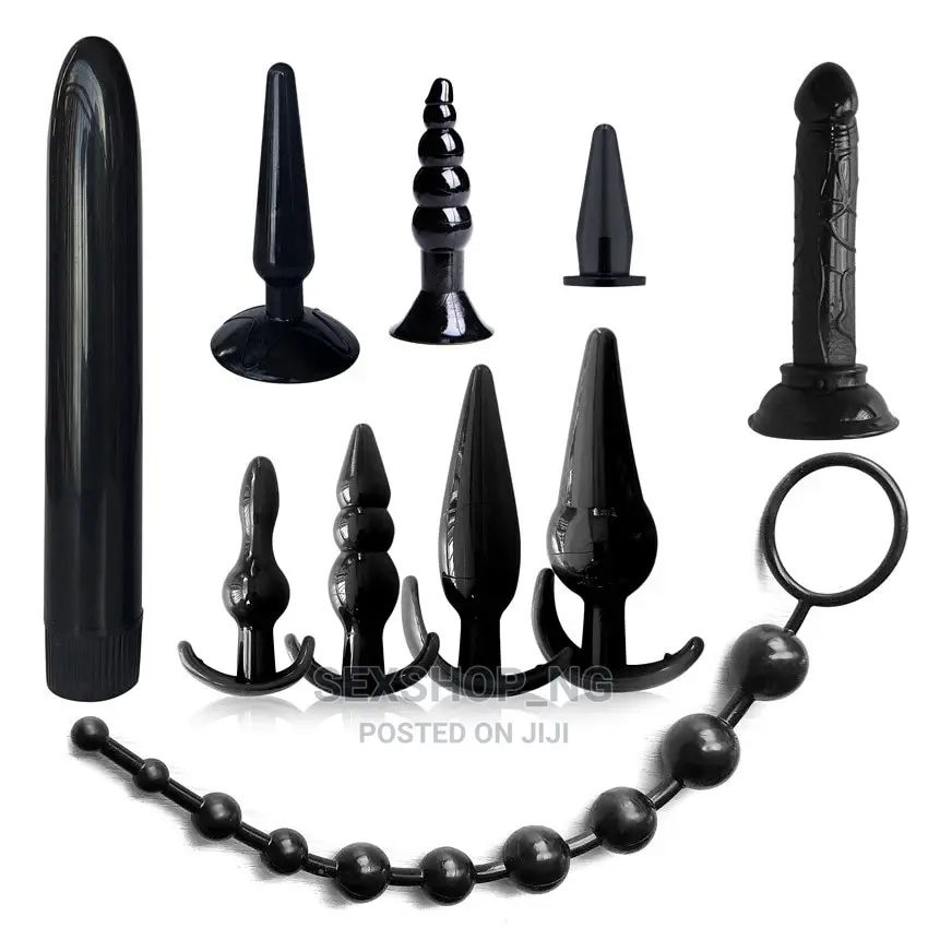10in1 Complete Butt Plug Anal Plug Set