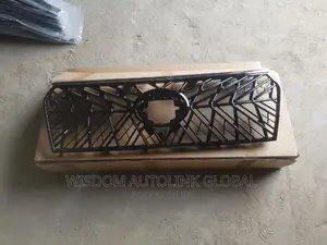 Front Grill For Toyota Land Cruiser Prado 2018-2022 Basket Design