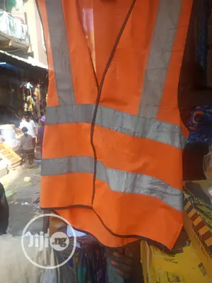 High Quality Reflective Jacket Orange Color