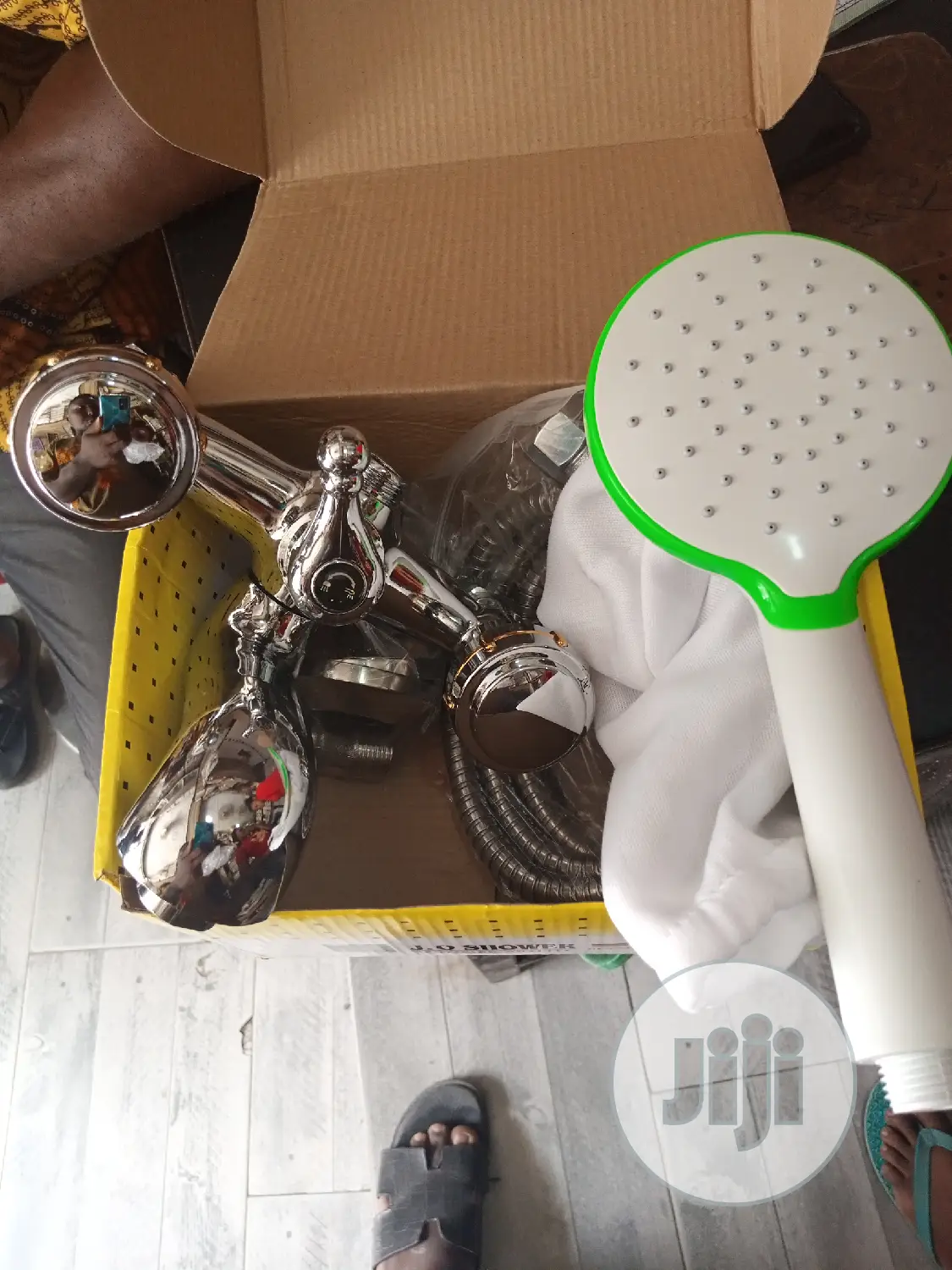 Stainless Bath Mixer Set